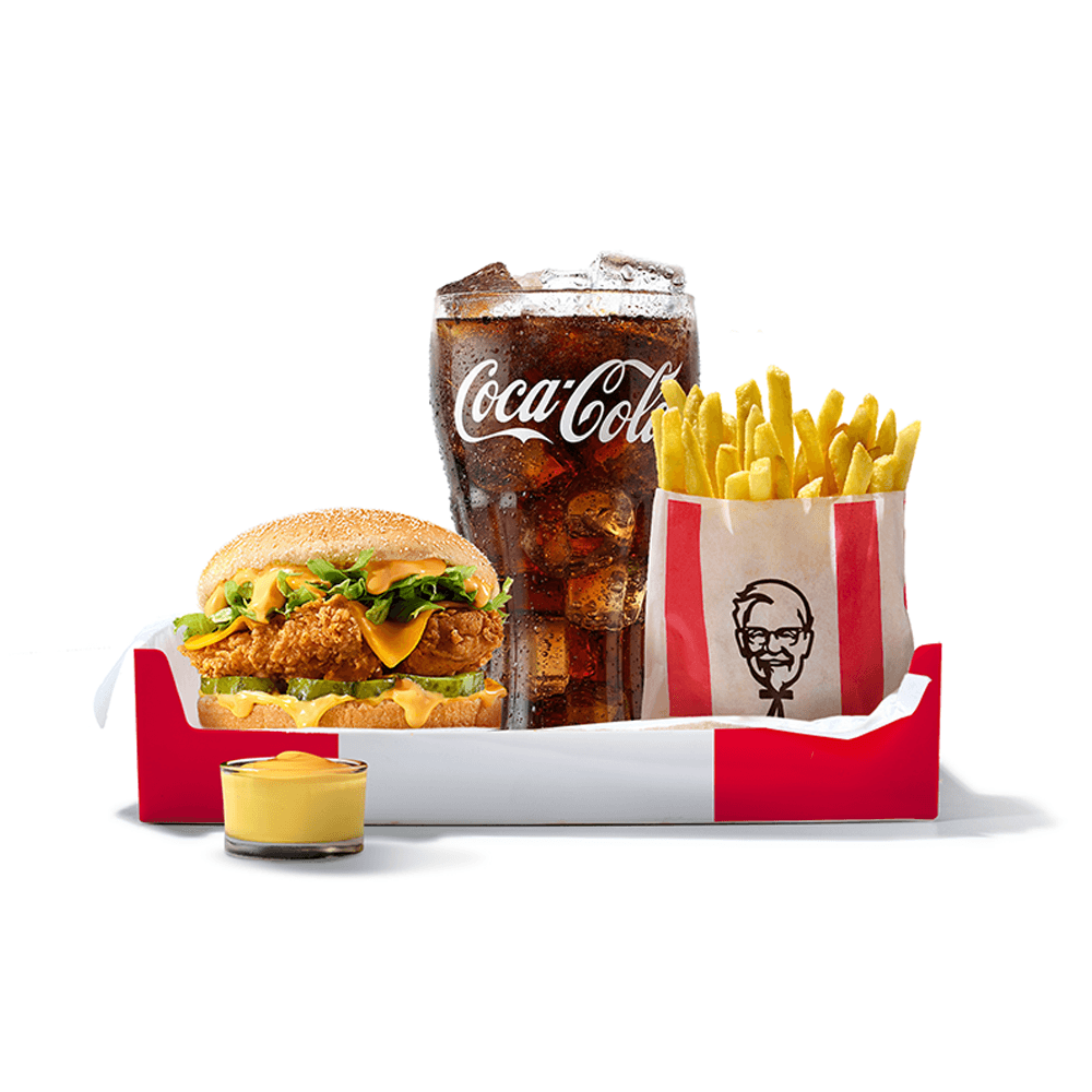 KFC Мини Чизбургер Сырный комбо